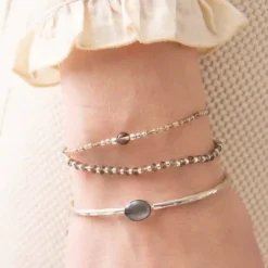 Best Iris rannekoru Smokey Quartz, silver Rannekorut