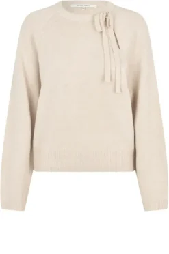Sale Joline Knit O-Neck, pumice stone Neuleet Ja Neuletakit|Uutuudet
