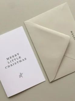 Discount - Merry little Christmas -kortti Kortit