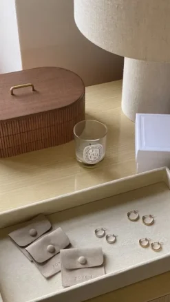 - Vienna hoops korvakorut S, kulta Joyem