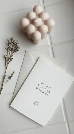 Outlet - Warm Winter Wishes -kortti Kortit