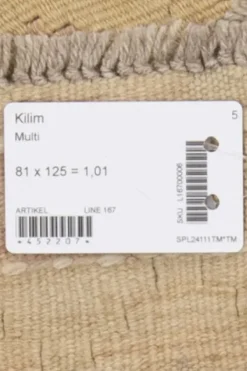 Hot Kelim matto, multi #606 / 80x125cm Matot