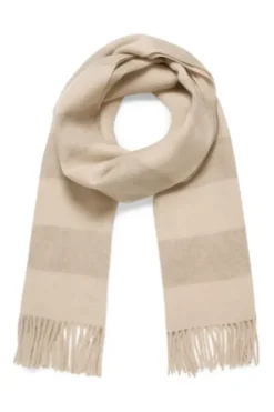 Kitha huivi villaa, travertine stripe Huivit Ja Kaulurit