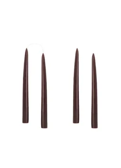 Kruunukynttilä lyhyt 20cm chocolate Kynttilät Ja Lyhdyt