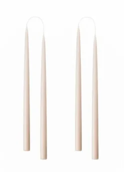 Kruunukynttilä pitkä 35cm, nude Kynttilät Ja Lyhdyt
