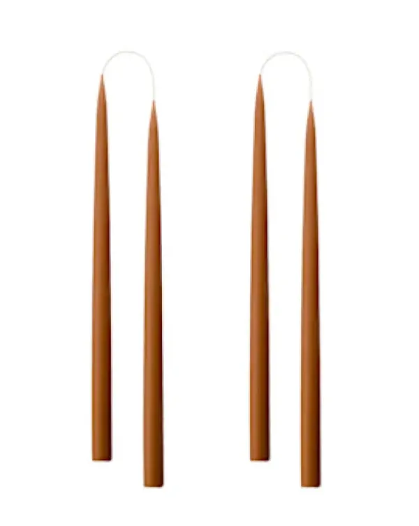 Outlet Kruunukynttilä pitkä 35cm, terracotta Kynttilät Ja Lyhdyt