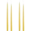 Outlet Kruunukynttilä pitkä 35cm, vaaleankeltainen Kynttilät Ja Lyhdyt