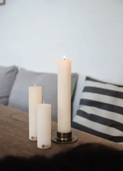 Outlet - The Circle kynttilänjalka 5cm, burned Kynttilät Ja Lyhdyt