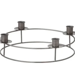 Hot Kynttilänjalka Kamma L, grey Kynttilät Ja Lyhdyt