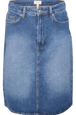 Outlet Leja farkkuhame, medium blue denim Mekot Ja Hameet