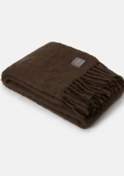 Outlet Luxury Kid Mohair torkkupeitto, Light Chocolate Torkkupeitot
