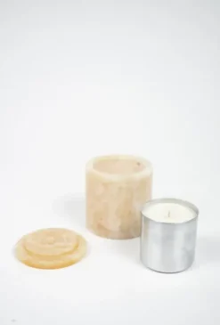 Best Mauro tuoksukynttilä marmorikupissa, cashmere Kynttilät Ja Lyhdyt