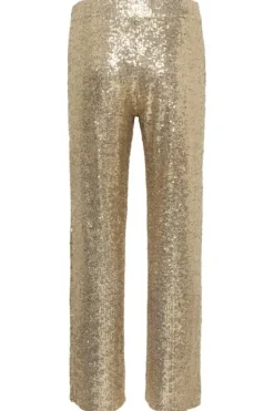 Sale Melodie housut, gold Farkut Ja Housut|Juhlavaatteet