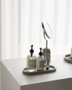 Hot - marmoripeili, beige Kylpyhuonetarvikkeet|Peilit