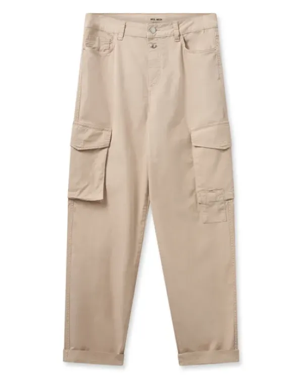 New - Adeline Rosita housut, cement, ankle Farkut Ja Housut