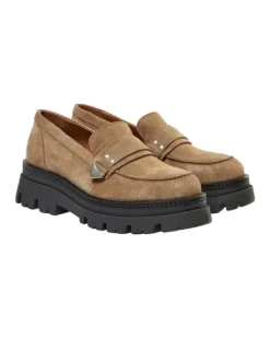 - Costa Rica mokkaloaferit, dark beige Tennarit Ja Loaferit