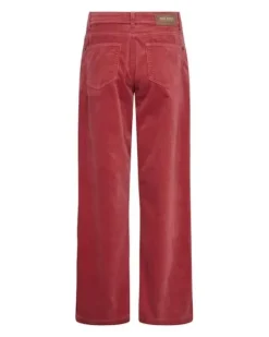 Online - Dara Corduroy Pant long, garnet Farkut Ja Housut