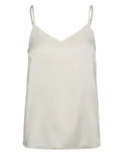 New - Ditte silkkitoppi, ecru Paidat Ja Topit|Juhlavaatteet