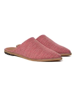 Sale - Doha Raffia Flat pistokkaat, camellia rose Korkokengät Ja Ballerinat