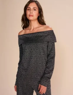 Best - Girone Glam Blouse, Silver Paidat Ja Topit