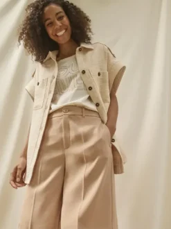 Sale - Jules Leia shortsit, tan Farkut Ja Housut