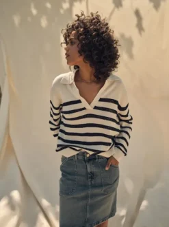 Hot - Maki Mondra farkkuhame, blue Mekot Ja Hameet