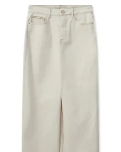 Clearance - Mella pitkä farkkuhame, nature Mekot Ja Hameet