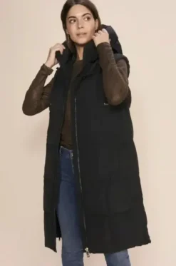 New - Nova Square untuvaliivi, musta Ulkotakit Ja -Liivit|Uutuudet