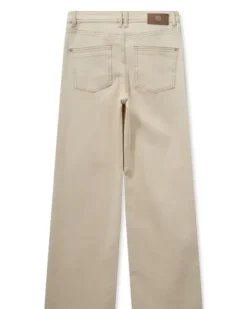 Sale - Relee Natural housut, white regural Farkut Ja Housut