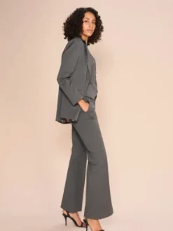 New - Rhys Halin housut, dark grey melange Farkut Ja Housut