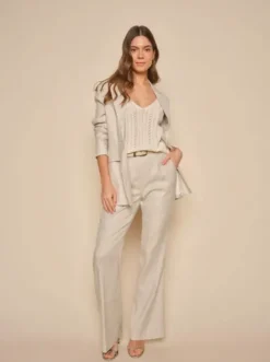 Hot - Selda pellavableiseri, cement Bleiserit Ja Liivit