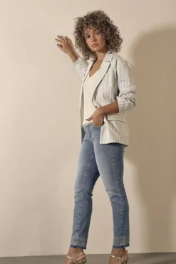 Best - Sumner Diva Jeans, light blue ankle Farkut Ja Housut