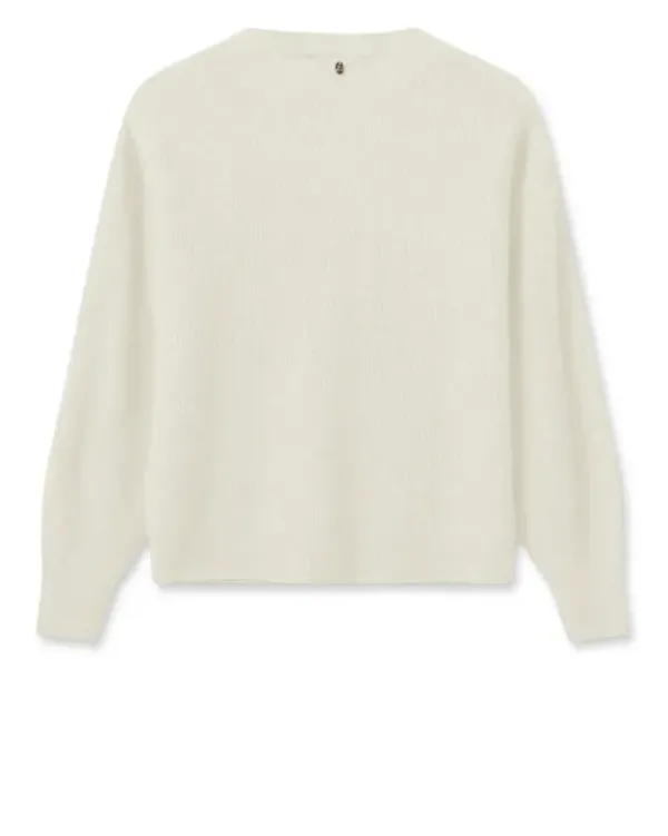 Clearance - Thora lyhyt neuletakki, ecru Neuleet Ja Neuletakit