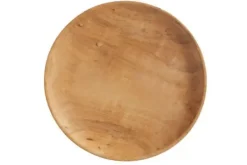 Hot - Puuvati Ø26, Natural Teak Tarjoilu Ja Ottimet|Astiat