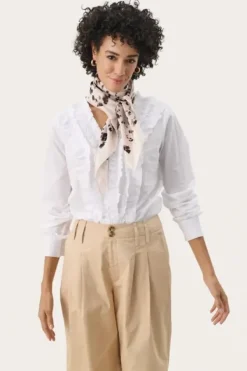 Namira huivi, natural leopard print Huivit Ja Kaulurit