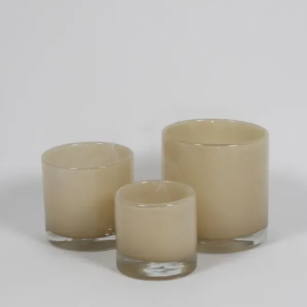 Hot Nilla lasilyhty, pannacotta Ø12cm Kynttilät Ja Lyhdyt