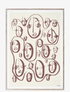 Discount - Random Faces juliste, 30x40cm Julisteet
