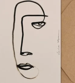 Outlet - Serious Dreamer kortti/A5 taulu Taidekortit