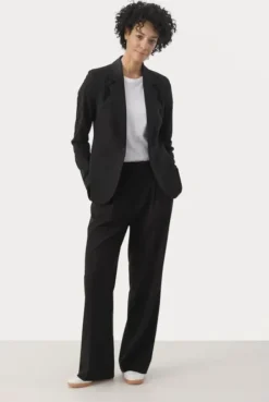 Outlet - Cherra pants, black Farkut Ja Housut|Juhlavaatteet