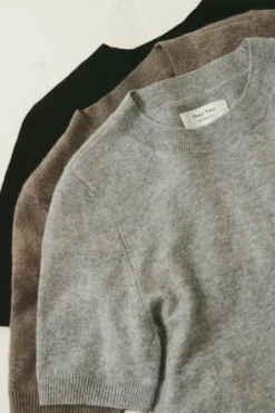 Online - Everlotta cashmere neule, grey melange Neuleet Ja Neuletakit|Uutuudet