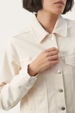 - Frederikka farkkutakki, eggnog Ulkotakit Ja -Liivit