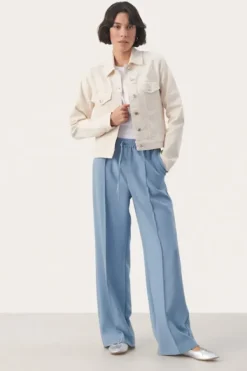 - Frederikka farkkutakki, eggnog Ulkotakit Ja -Liivit