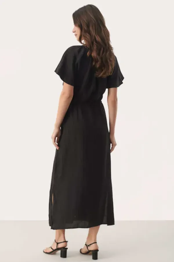 Best - Geoline pellavamekko, black Mekot Ja Hameet