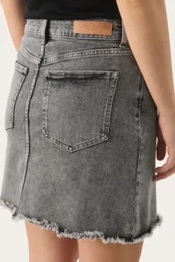 Best - Jenice farkkuhame, grey denim Mekot Ja Hameet