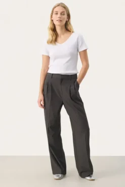 Sale - June t-paita, bright white Paidat Ja Topit