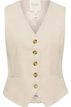 New - Linka liivi vakosamettia, french oak Bleiserit Ja Liivit