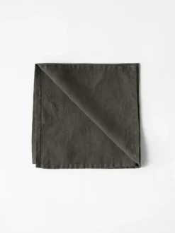 Clearance Pellavaservetti 45x45, taupe Keittiötekstiilit