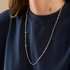 Hot - Eden kaulakoru 65cm, hopea Kaulakorut