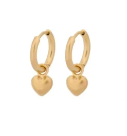 Clearance - Heart Huggies korvakorut, kulta Korvakorut