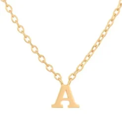 Clearance - Kirjain kaulakoru kulta, A, B, C... Kaulakorut